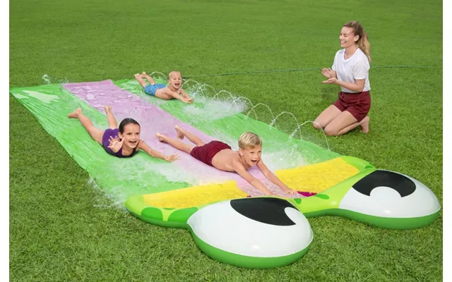 H2ogo Vand Triple Glidebane ''friendly Frog'' 488cm - Ny 2022 Model