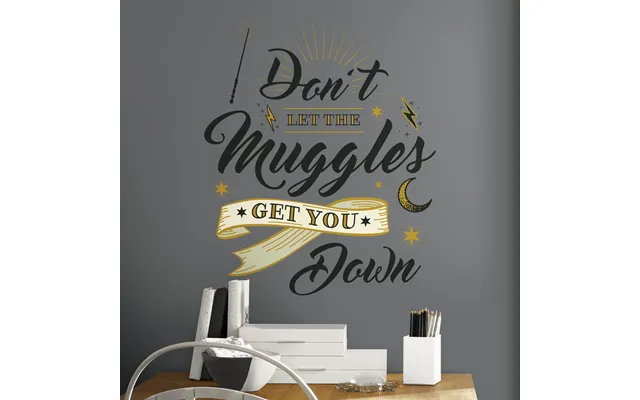 Harry Potter Muggles Quote Wallstickers