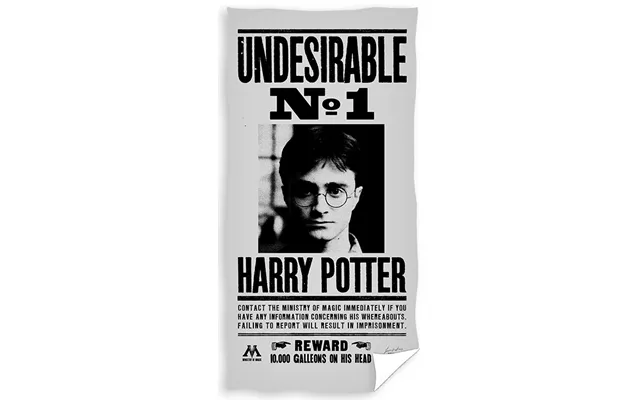 Harry Potter Reward Badehåndklæde - 100 Procent Bomuld