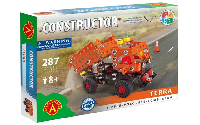 Lastbil Metal Konstruktionsbyggesæt - Terra