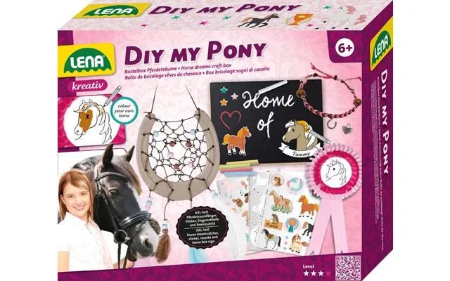 Lena Diy Min Pony Hobbyboks Til Børn
