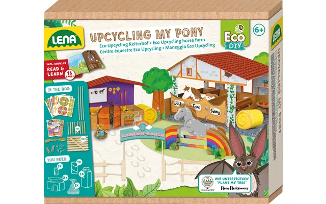 Lena Eco Upcycling My Pony Sæt Til Børn