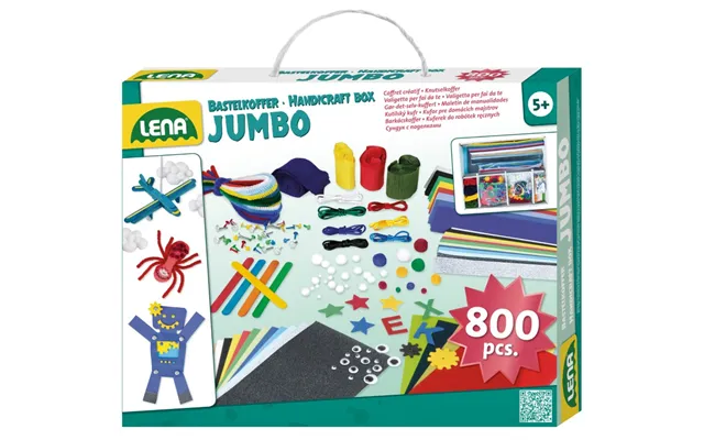 Lena Jumbo Handicraft Box Jumbo Blå