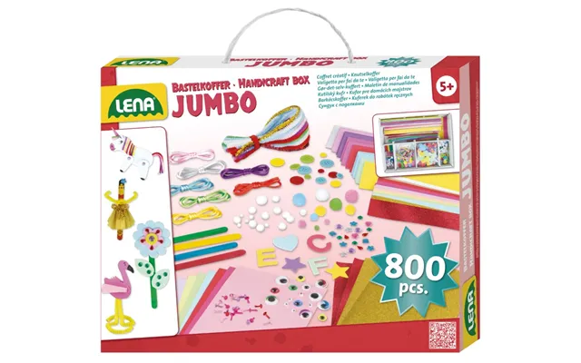 Lena Jumbo Handicraft Box Jumbo Pink
