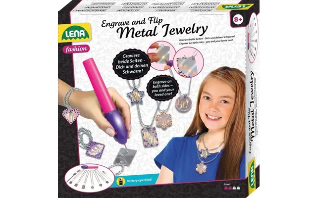 Lena Metal Smykker - Gør Det Selv Til Børn