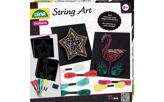 Lena String Art Flamingo Og Star