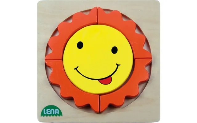 Lena Træ Puslespil Sol