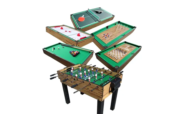 Megaleg Multibord 9i1 Fodbold Pool Hockey Tennis M.v.