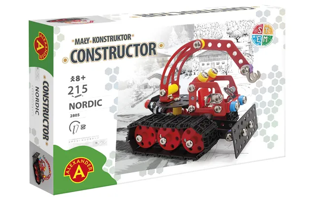 Metal Konstruktionsbyggesæt - Nordic