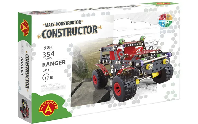 Metal Konstruktionsbyggesæt - Ranger Black Spider