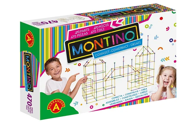 Montino 470 Kontruktionslegetøj 470 Dele