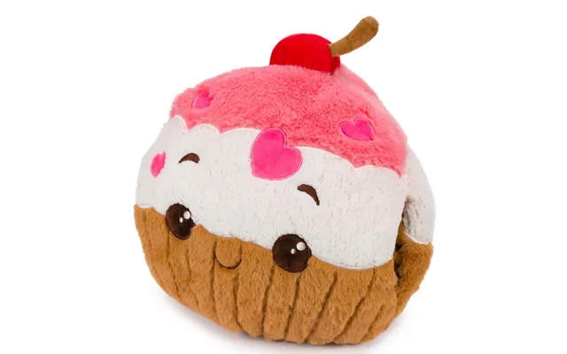 Noxxiez Kæmpe Bamse, Håndvarmer Og Pude - Cupcake