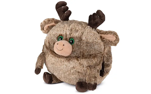 Noxxiez Kæmpe Bamse, Håndvarmer Og Pude - Rensdyr