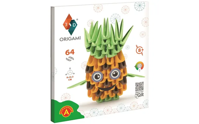 Origami 3d - Ananas