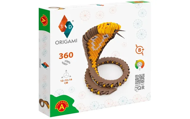 Origami 3d - Cobra Slange