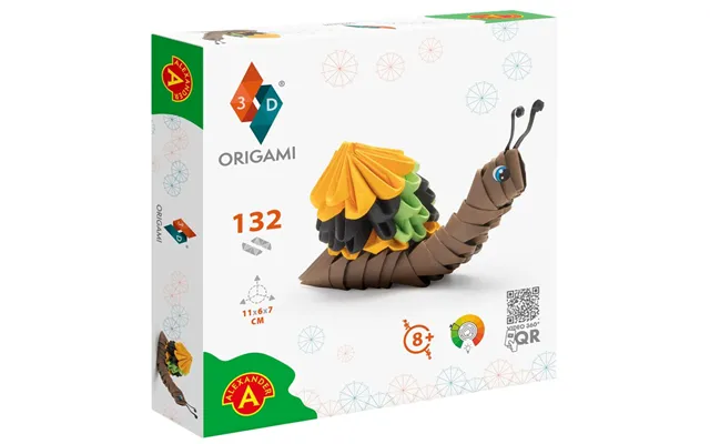 Origami 3d - Snegl