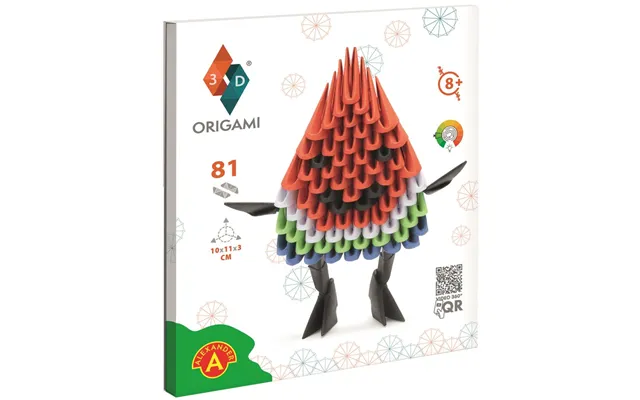 Origami 3d - Vandmelon