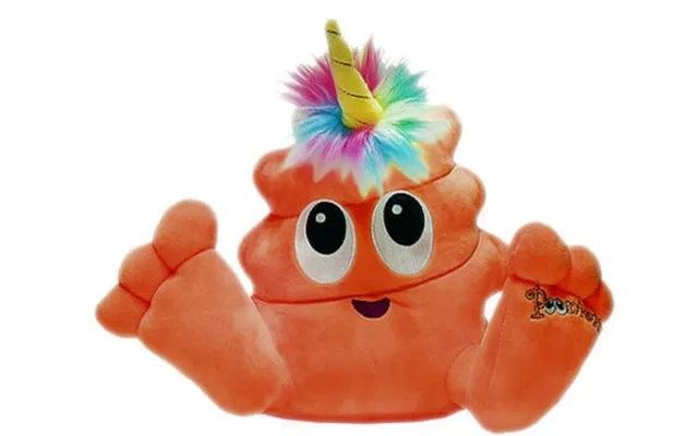 Poo-nicorns 25,5 Cm Bamse - Orange