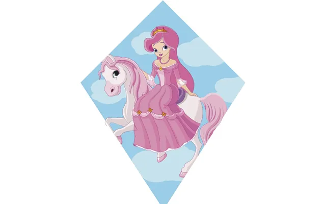 Prinsesse Drage Til Børn 4 År - 73 X 60 Cm