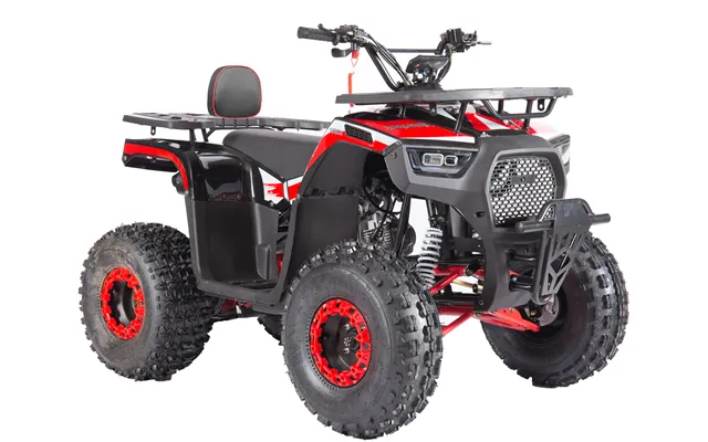 Sirius Atv 125cc M 3 1 Gear Sort Rød 8''