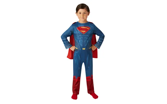Superman Justice League Udklædningstøj 3 - 9 År Str. 128 L