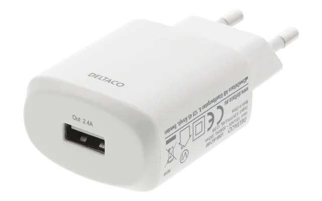 Usb Oplader 230v 2.4a 5v Passer Til Bl.a. Joysway