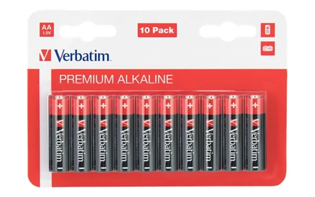Verbatim 10 Stk Aa Batterier