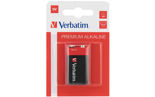 Verbatim 9 Volt Batteri 9v 6lr61