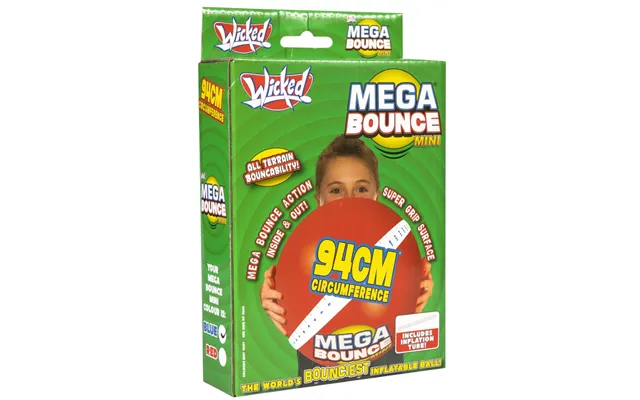Wicked Mega Bounce Mini - Oppustelig Hoppebold