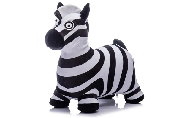 Zebra Plys Hoppedyr 18m