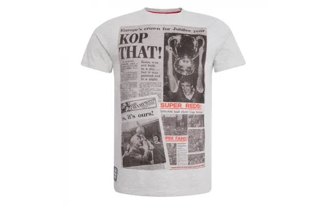 Liverpool Mens Ecru Marl Kop That Tee-xl