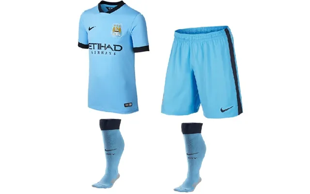 Manchester City Home Shorts 2014 15-m