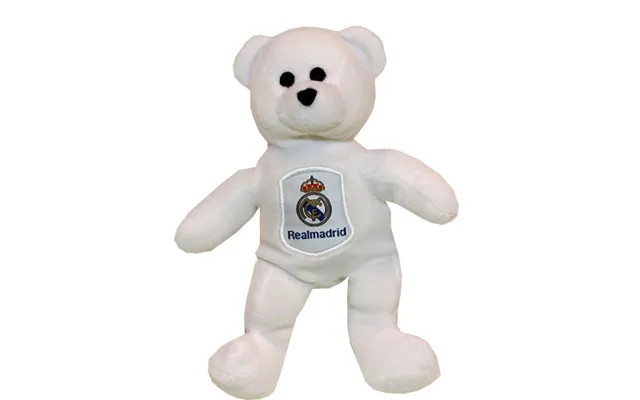Real Madrid Beanie Bear - White