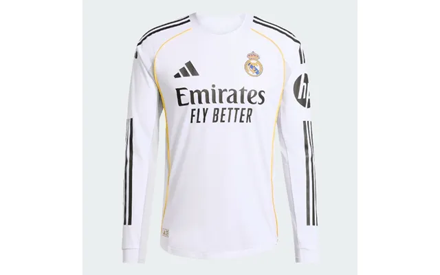Real Madrid Home Jersey L S 2025 26 - Authentic-m