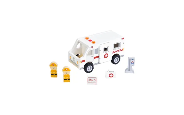 Ambulance Med Lyd - Trælegetøj