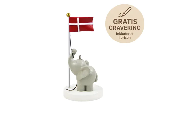 Bordflag - Elefant Og Mus
