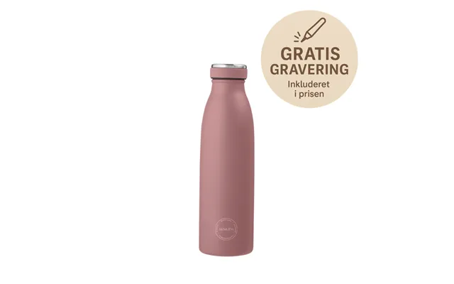 Drikkeflaske 500 Ml - Ash Rose