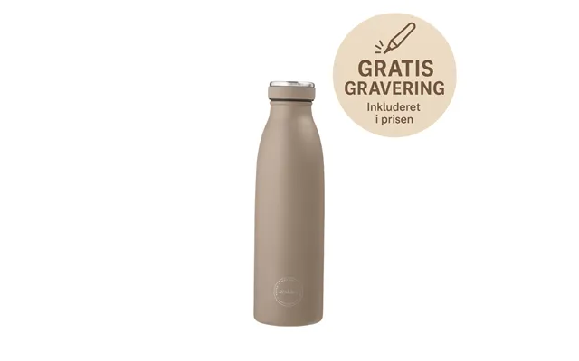 Drikkeflaske 500 Ml - Dusty Brown