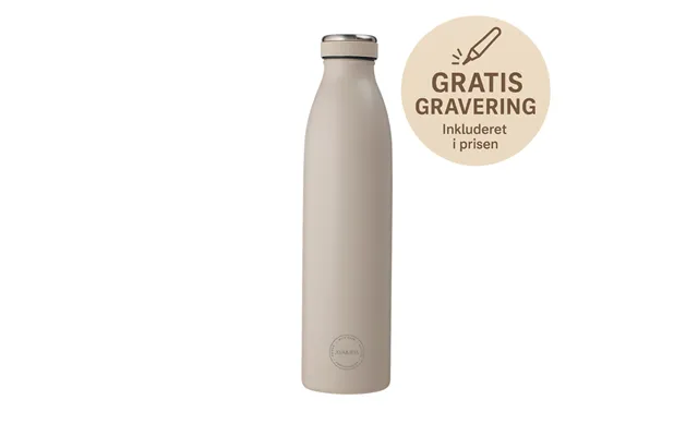 Drikkeflaske 750 Ml - Cream Beige