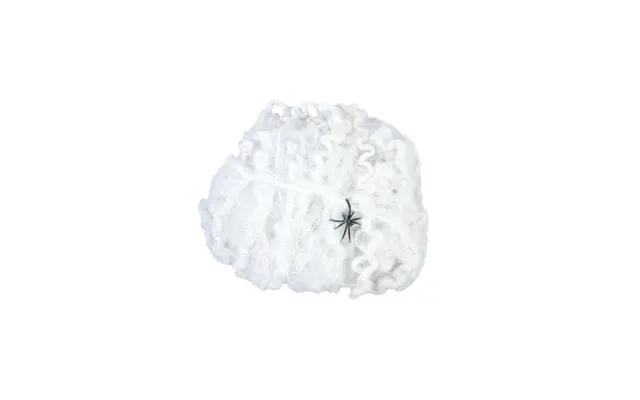 Halloween Edderkoppednet - Hvid 50 Gram