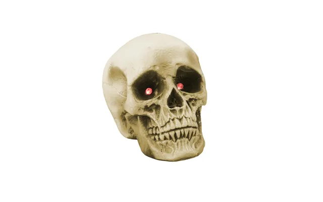 Halloween Kranium Med Led
