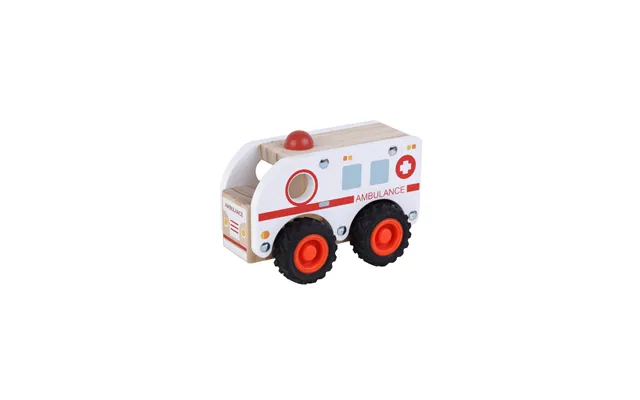 Træbil - Ambulance