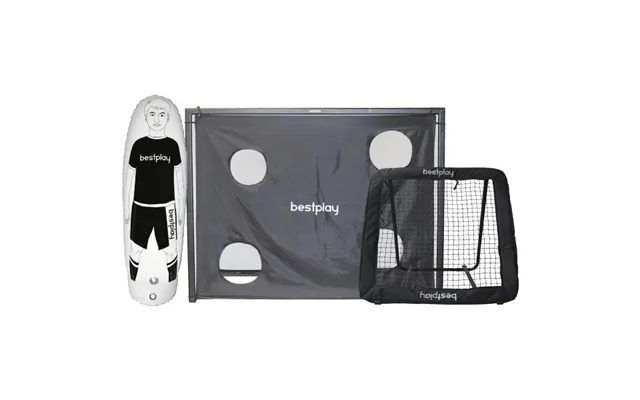 Bestplay Fodboldmål Rebounder Air Dummy 220x170cm 130x130cm