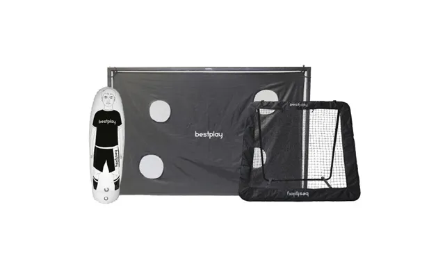 Bestplay Fodboldmål Rebounder Air Dummy 300x200cm 170x170cm