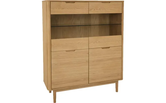 Furnhouse Nyborg Høj Skænk Eg Natur 124x45x146cm