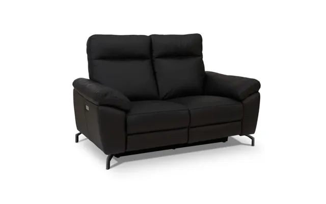 Furnhouse Selesta 2 Pers. Læder Sort 162x96x101cm