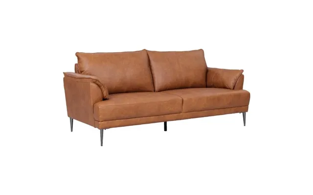 Furnhouse Soul 3 Pers. Læder Cognac 195x90x85cm