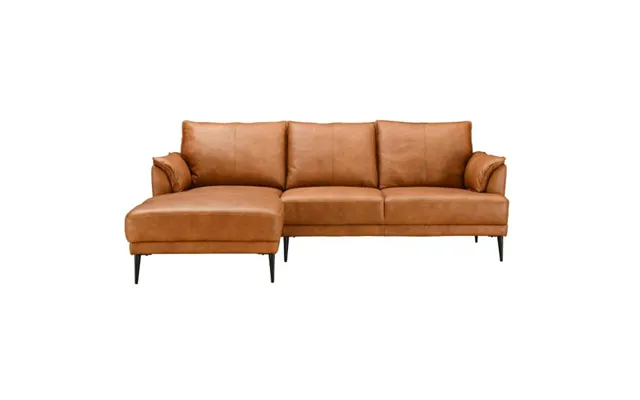 Furnhouse Soul Venstrevendt Læder Cognac 233x153x85cm