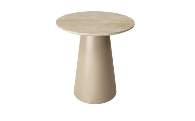 Furnhouse Tango Sofabord Beige Travertin Ø45x50cm Ø45x50cm