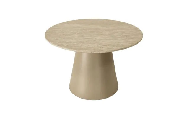 Furnhouse Tango Sofabord Beige Travertin Ø60x40cm Ø60x40cm